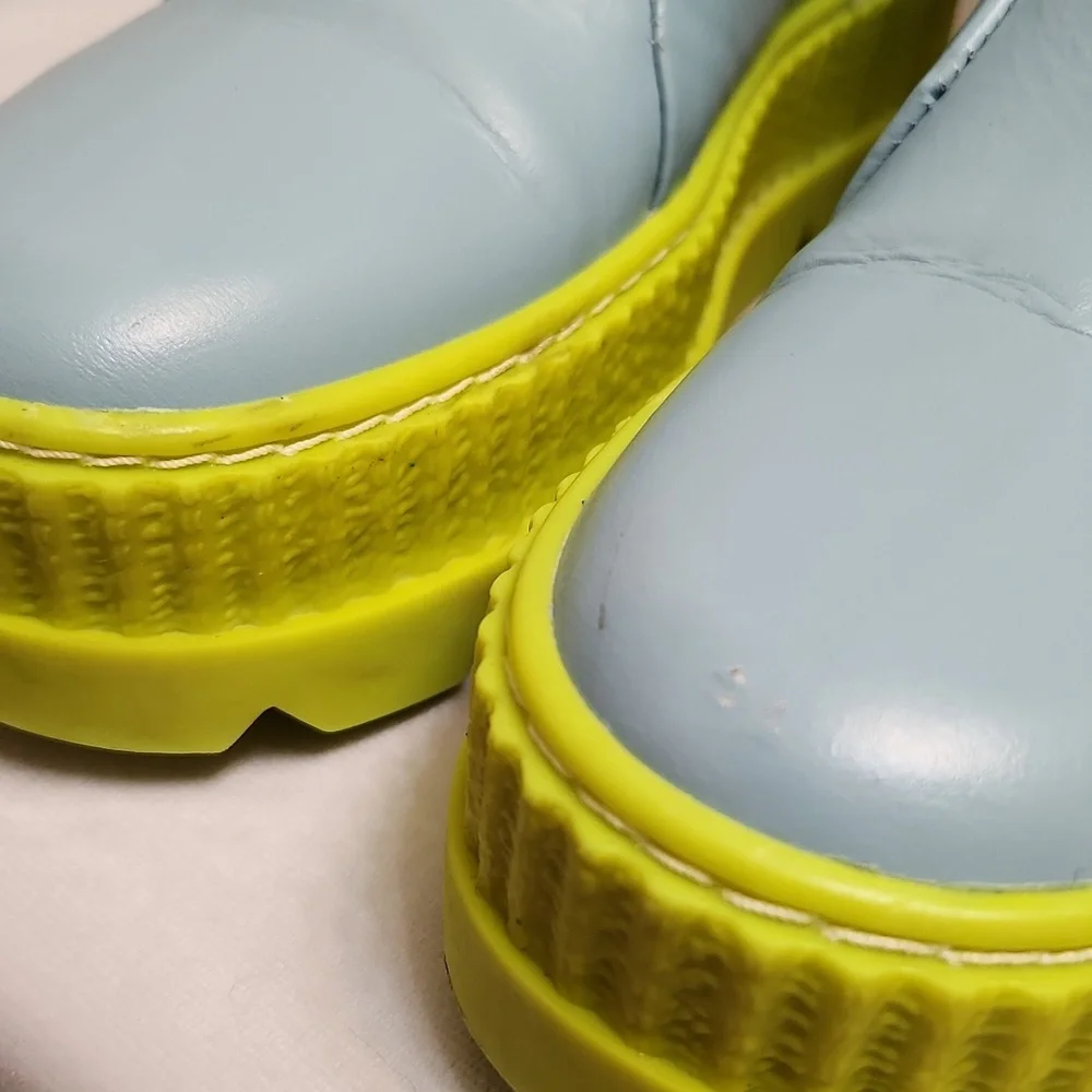 Puma x Fenty by Rihanna Chelsea Creeper Combat Platform boots (w size 8) - Picture 10 of 12